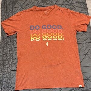 Cotopaxi Orange Short Sleeve Tee Do Good Design